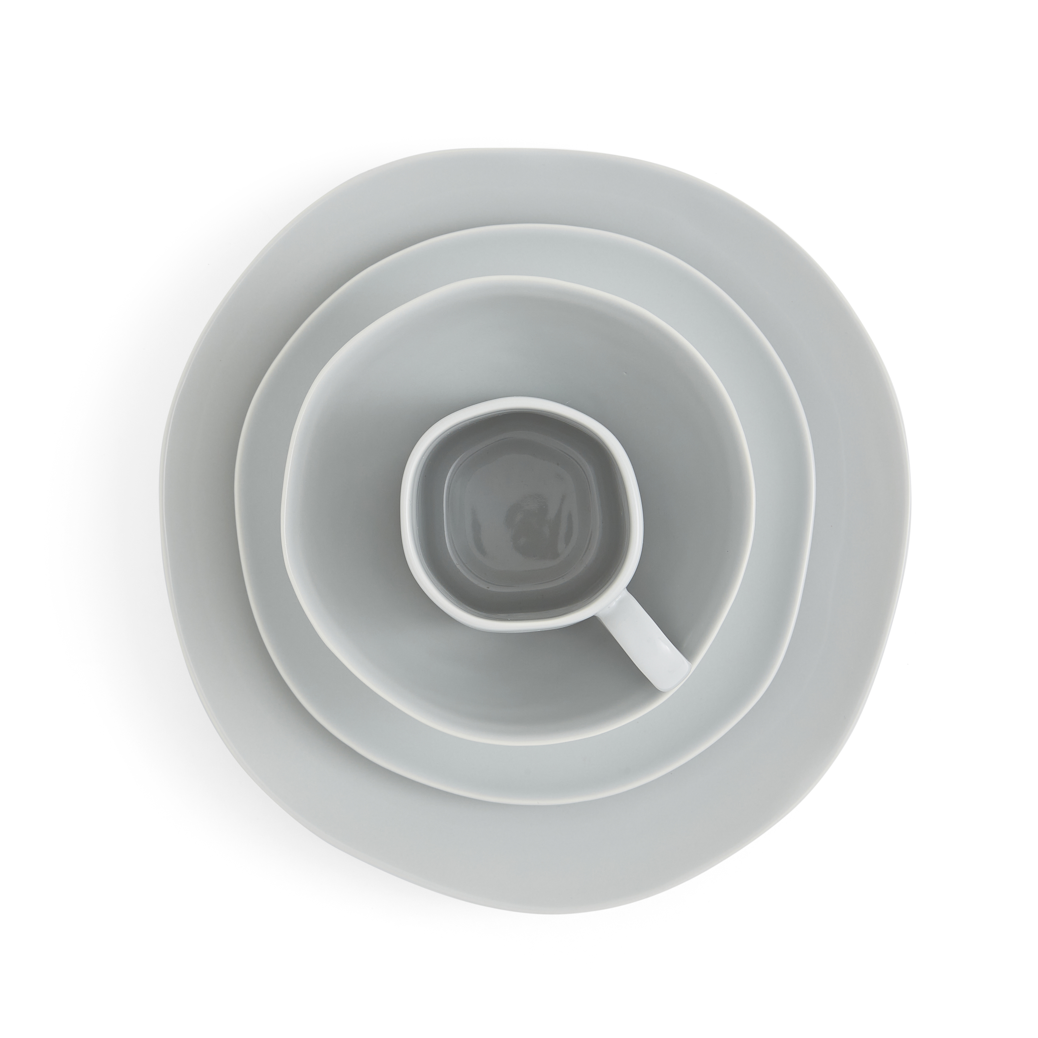 Sophie Conran Arbor 4 Piece Place Setting, Dove Grey image number null